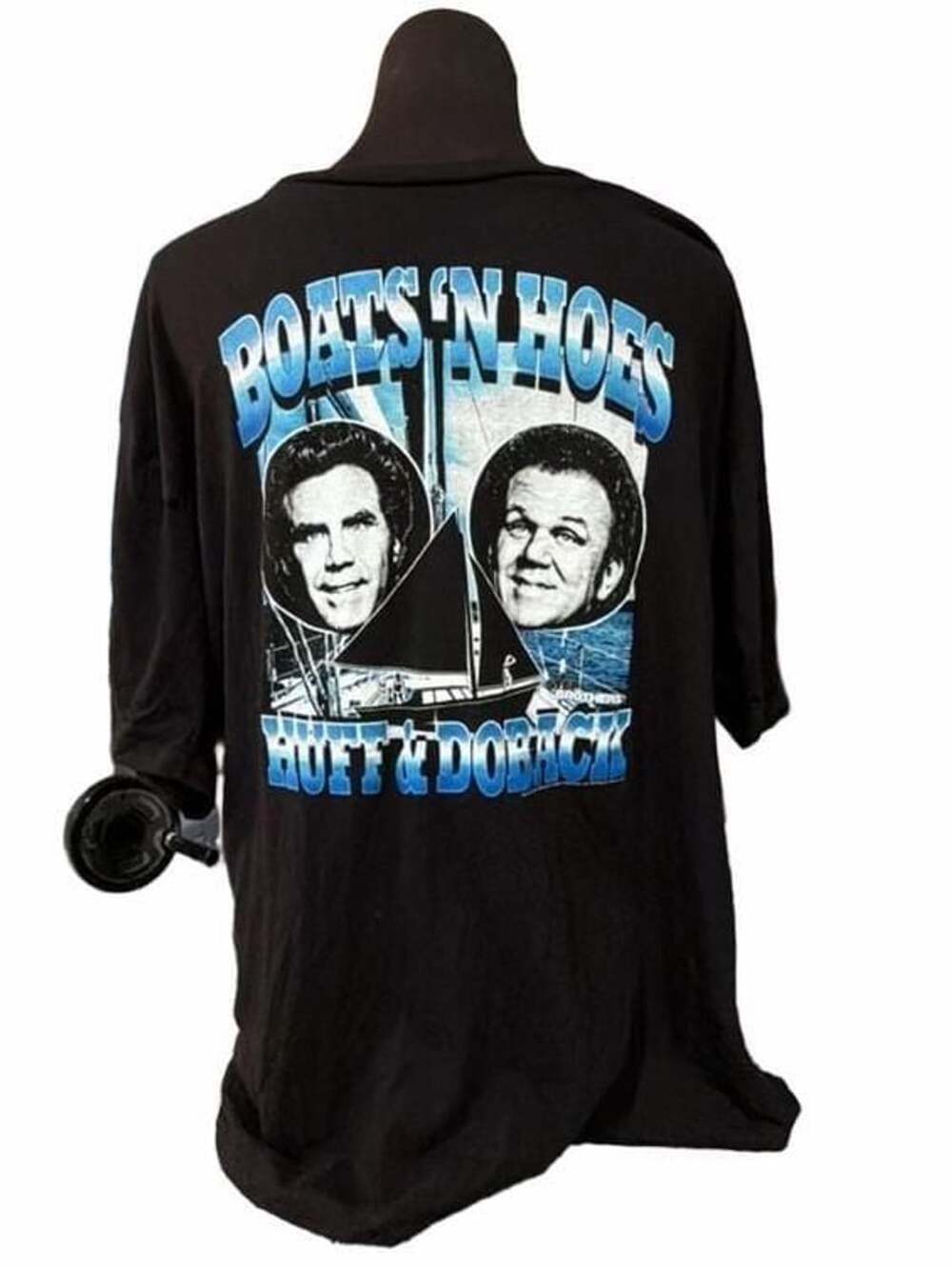 American Classics Step Brothers Boats N Hoes T-Shirt XL Black